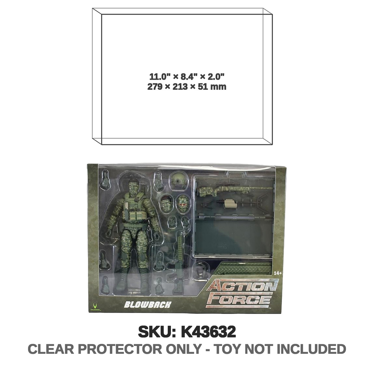 Blowback Action Force Deluxe Figure