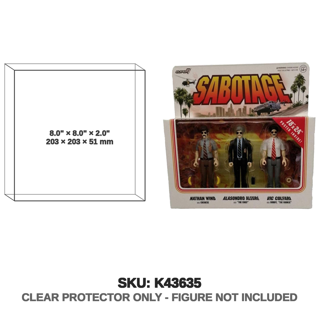 Beastie Boys Sabotage ReAction 3-Pack Figures