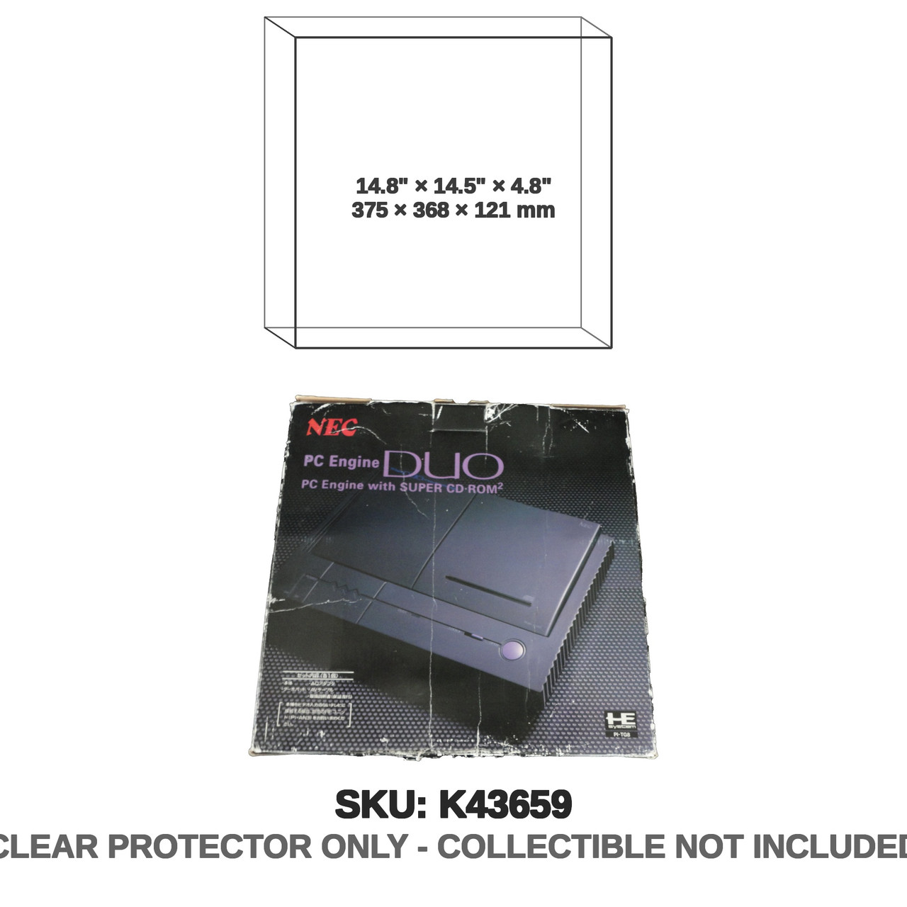 PC Engine Duo with Super CD-ROM Console
