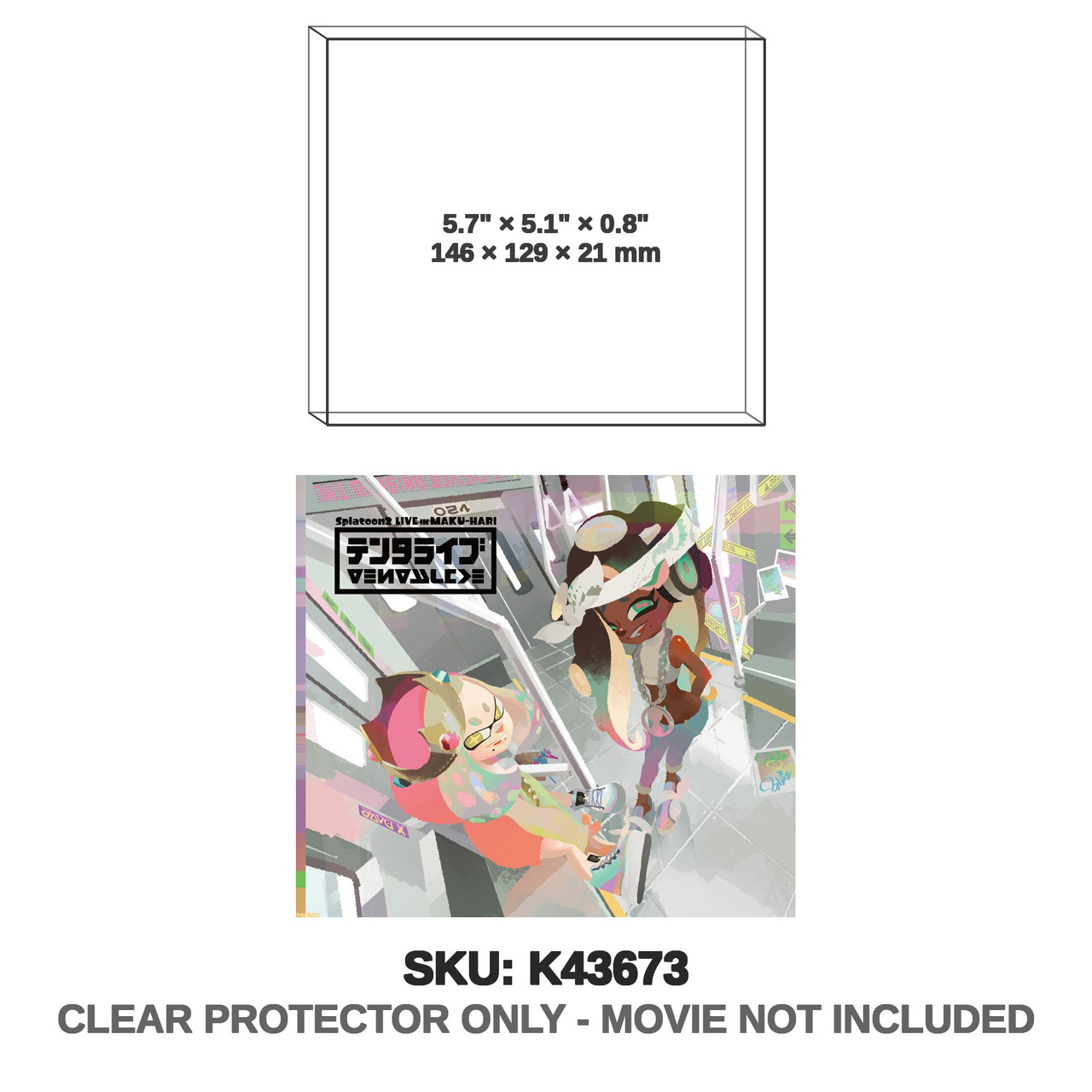 Splatoon 2 Live in Makuhari -Tentalive- Limited Edition CD and Blu-Ray Splatoon 2 Live in Makuhari -Tentalive- Limited Edition CD and Blu-Ray