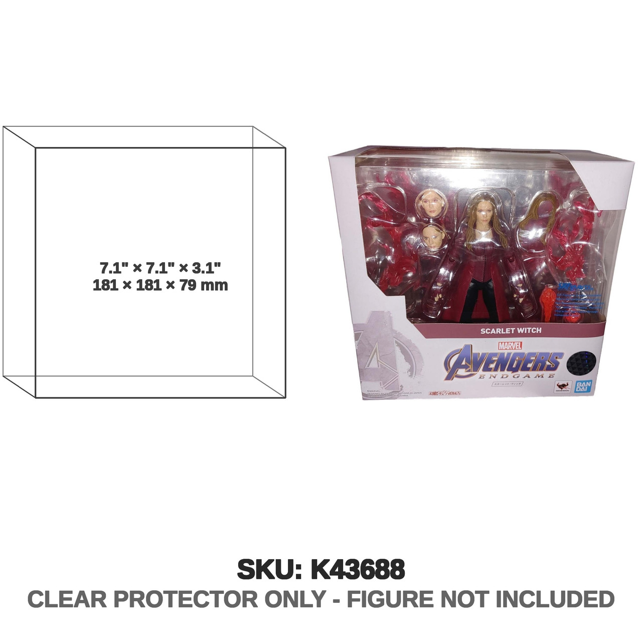 Scarlet Witch Avengers Endgame Marvel S.H.Figuarts Figure
