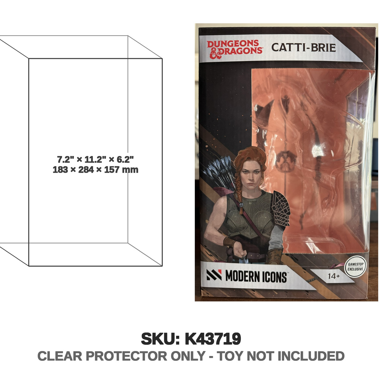 Modern Icons Dungeons & Dragons Cattie-Brie Statue