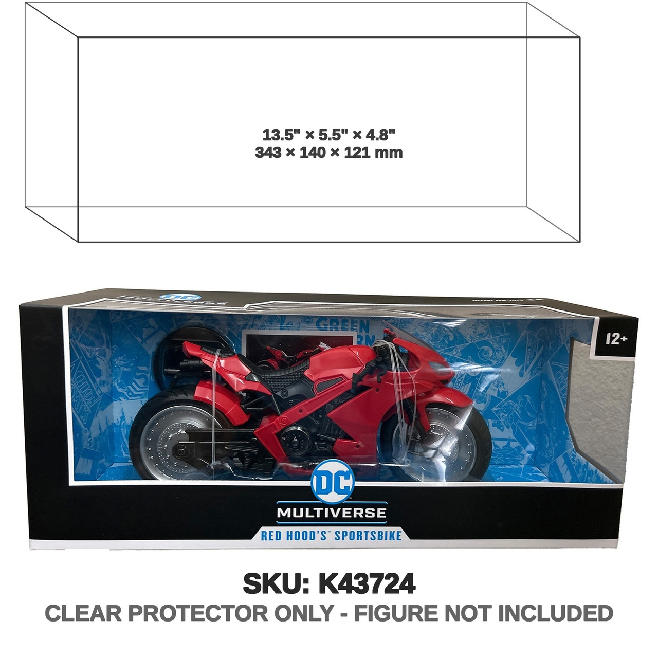 McFarlane DC Comics DC Multiverse Red Hood Sportsbike