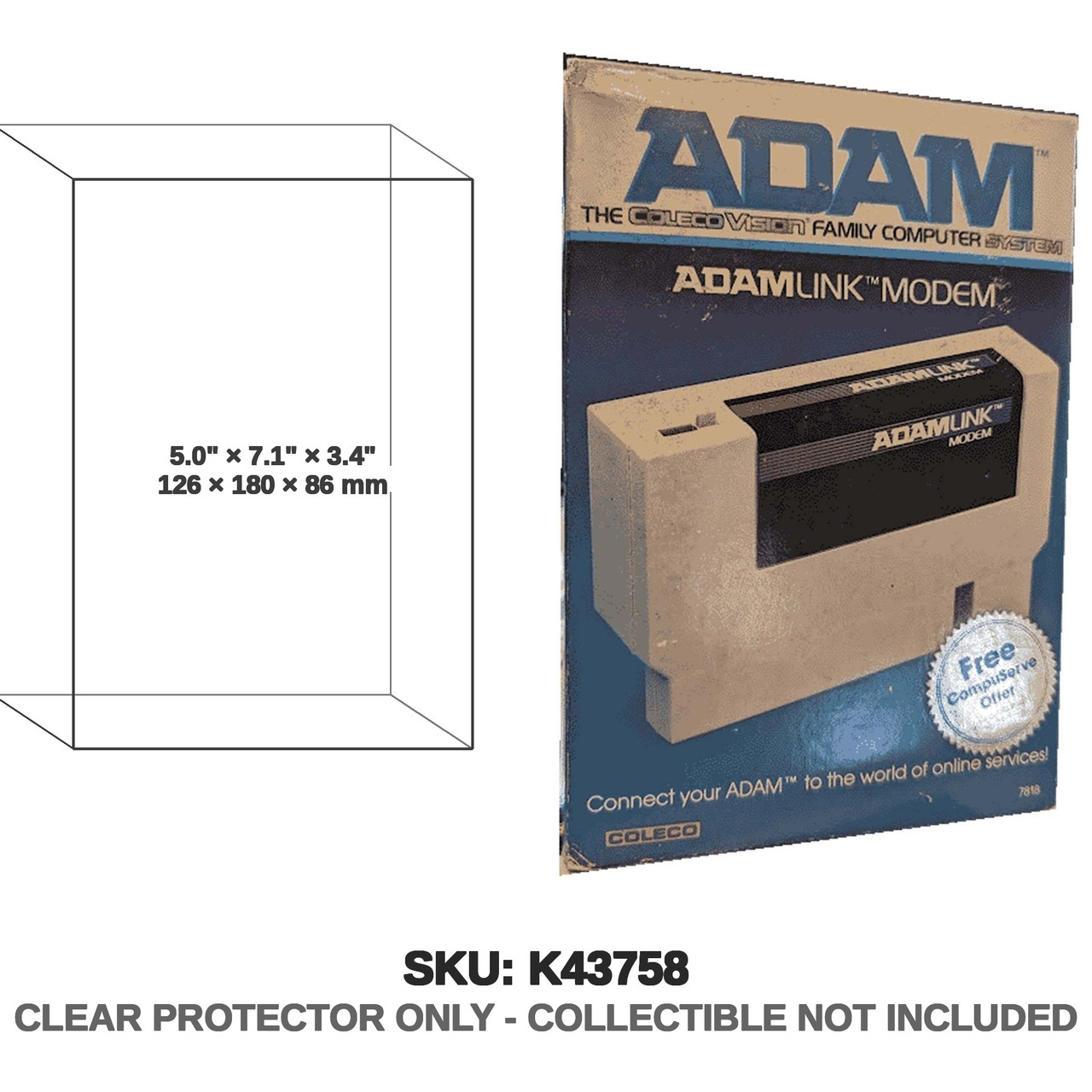 Coleco ColecoVision ADAM ADAMLink Modem