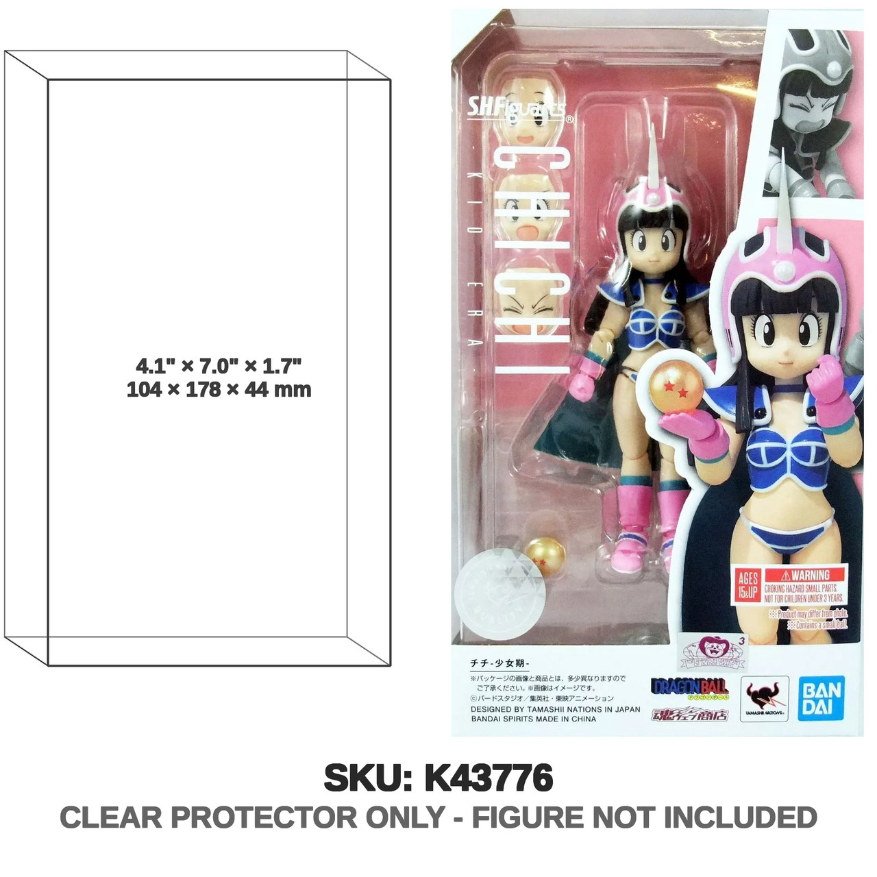 Chichi Kid Era Dragon Ball S.H.Figuarts Figure