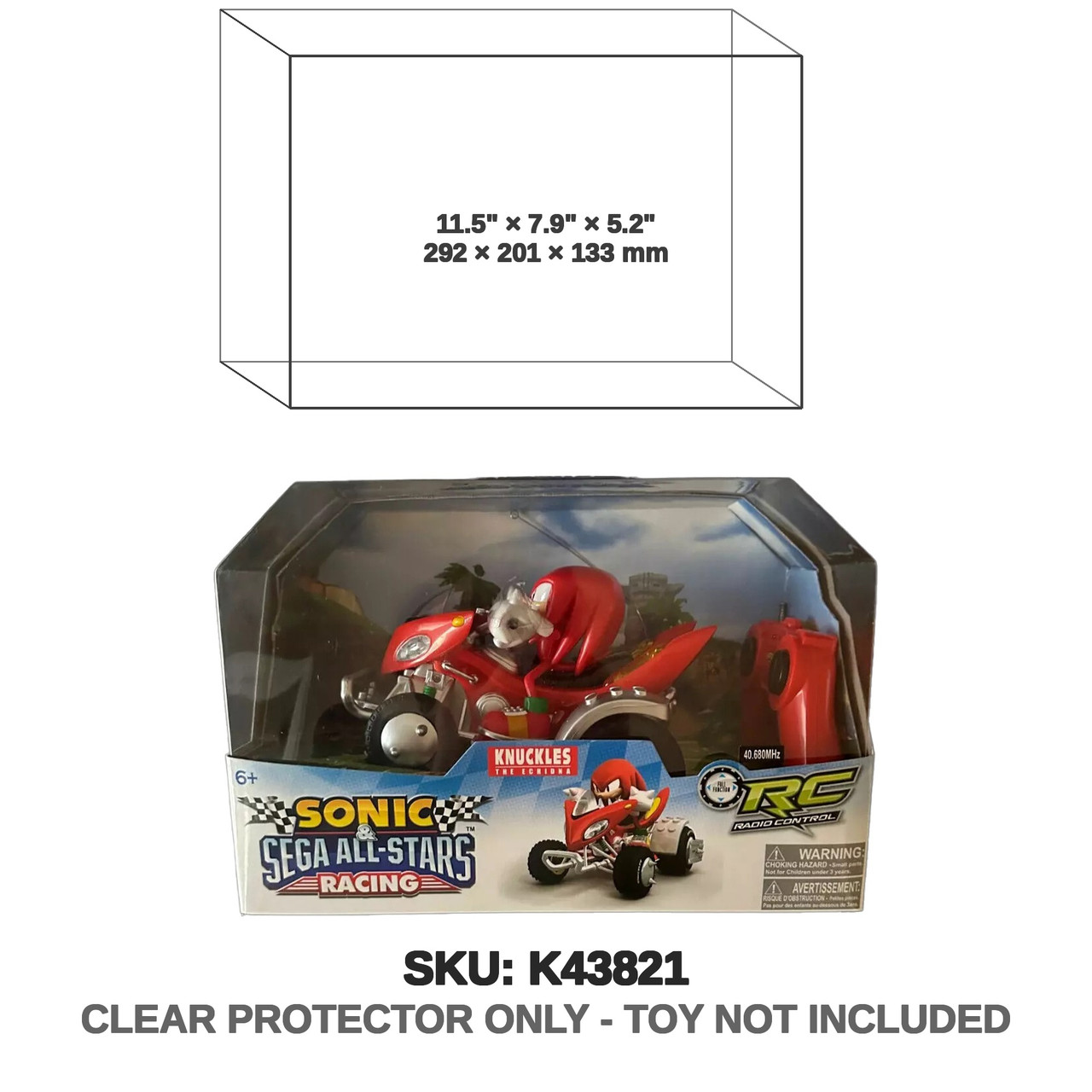 Sega Sonic the Hedgehog Knuckles RC Car