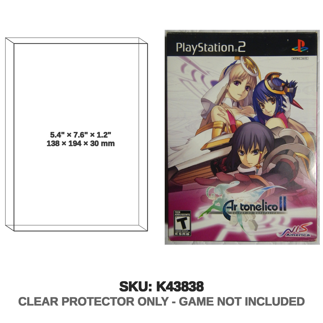 Ar Tonelico 2 Melody of MetaFalica PS2 Limited Edition