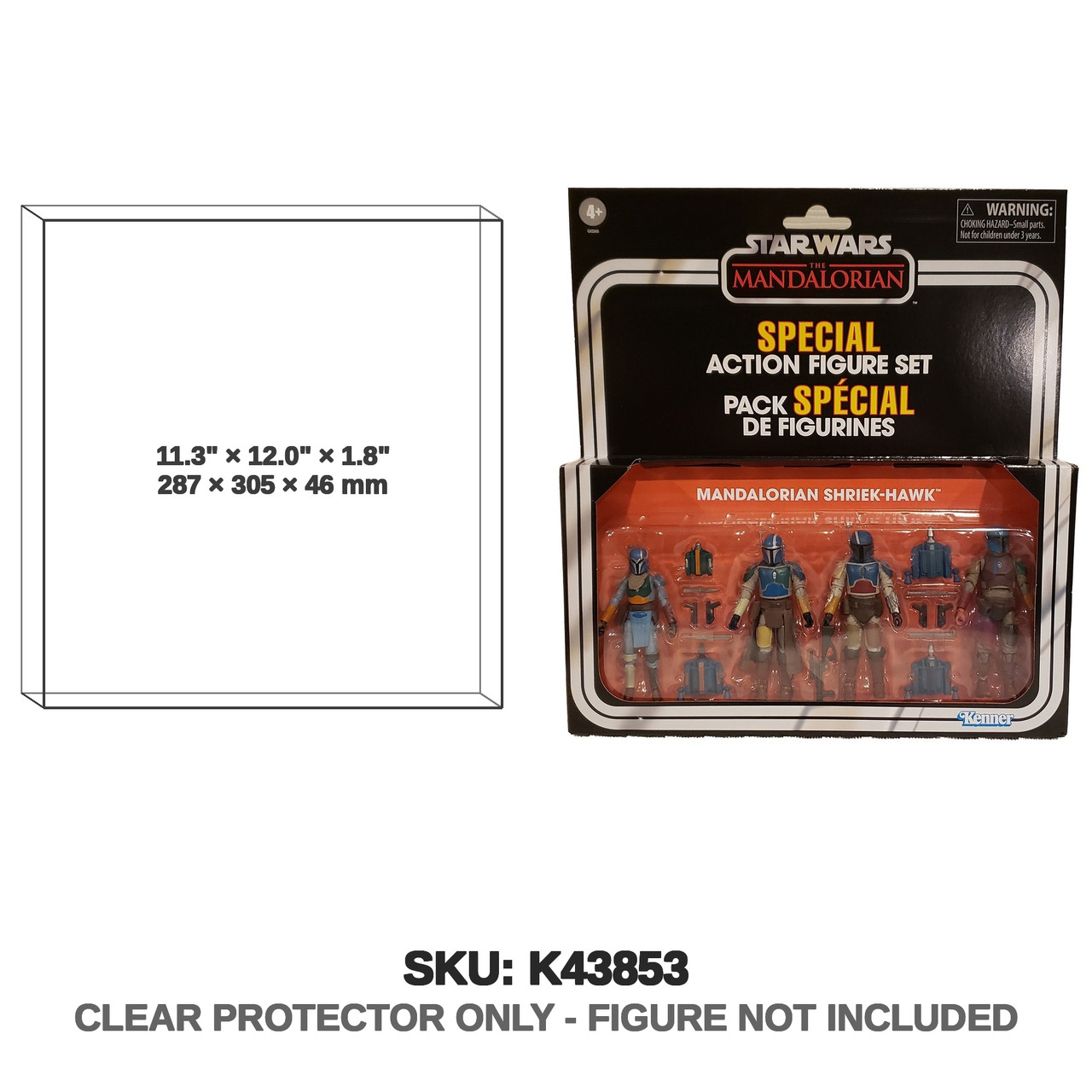 Mandalorian Shriek-Hawk Star Wars Vintage Collection 4-Pack