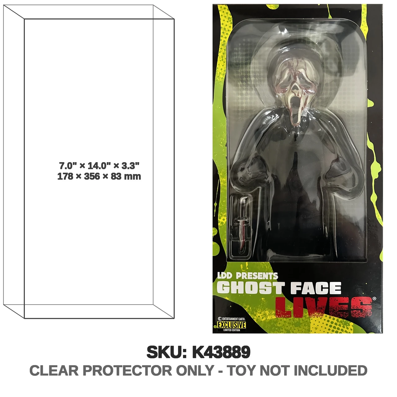 Mezco Living Dead Dolls Ghostface Lives