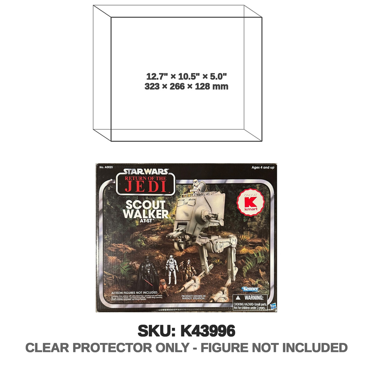 Kenner Star Wars The Vintage Collection Scout Walker AT-ST K-Mart Exclusive 2012