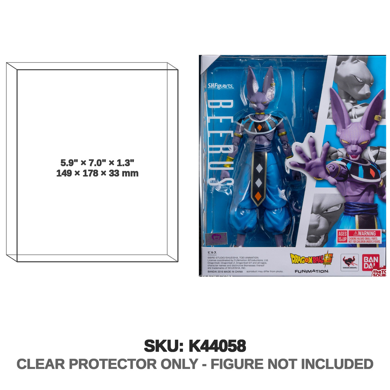S.H.Figuarts Dragon Ball Beerus S.H.Figuarts Dragon Ball Beerus