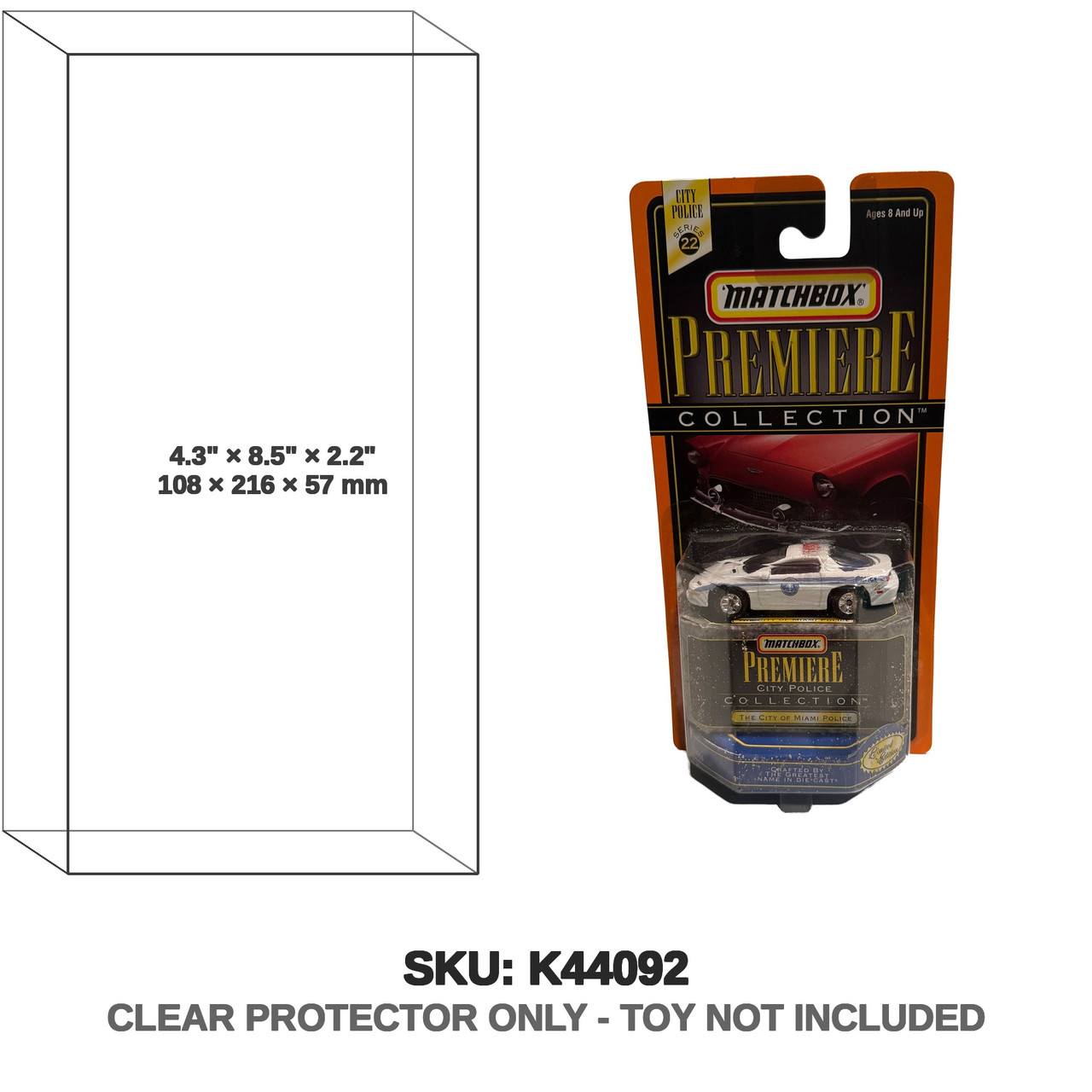 Marchbox Premiere Series 22 City of Miami Police Camaro