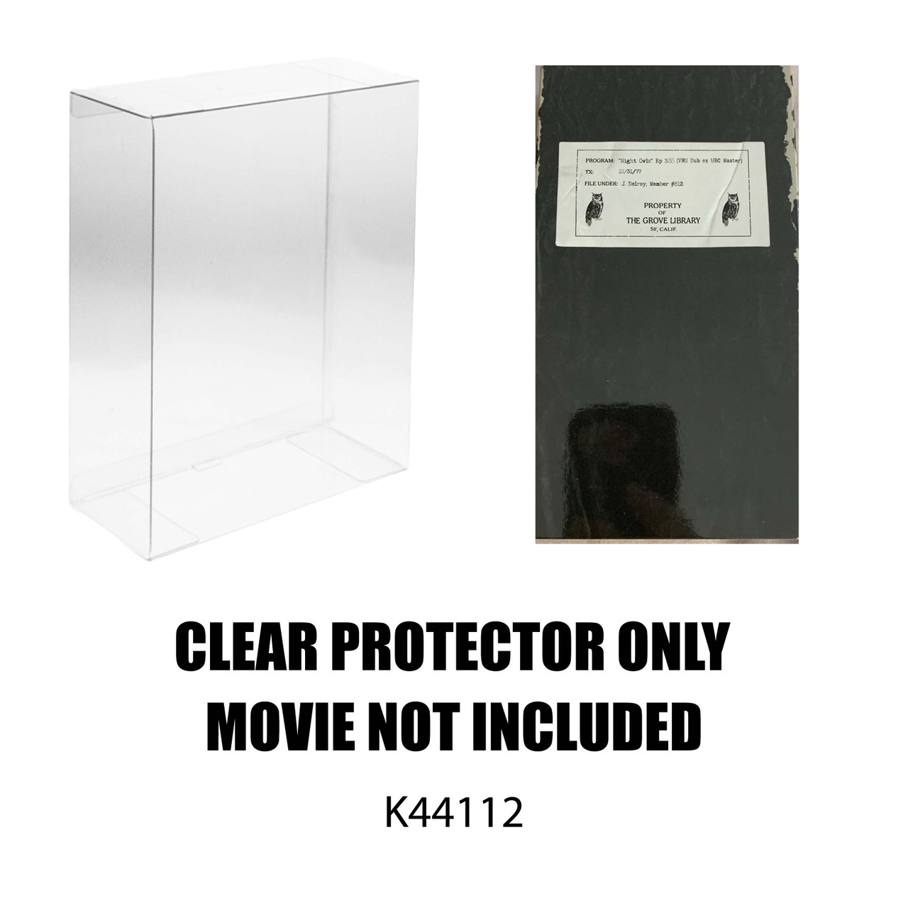 Protector For Late Night With The Devil Night Owls VHS UMBRELLA ENTERTAINMENT