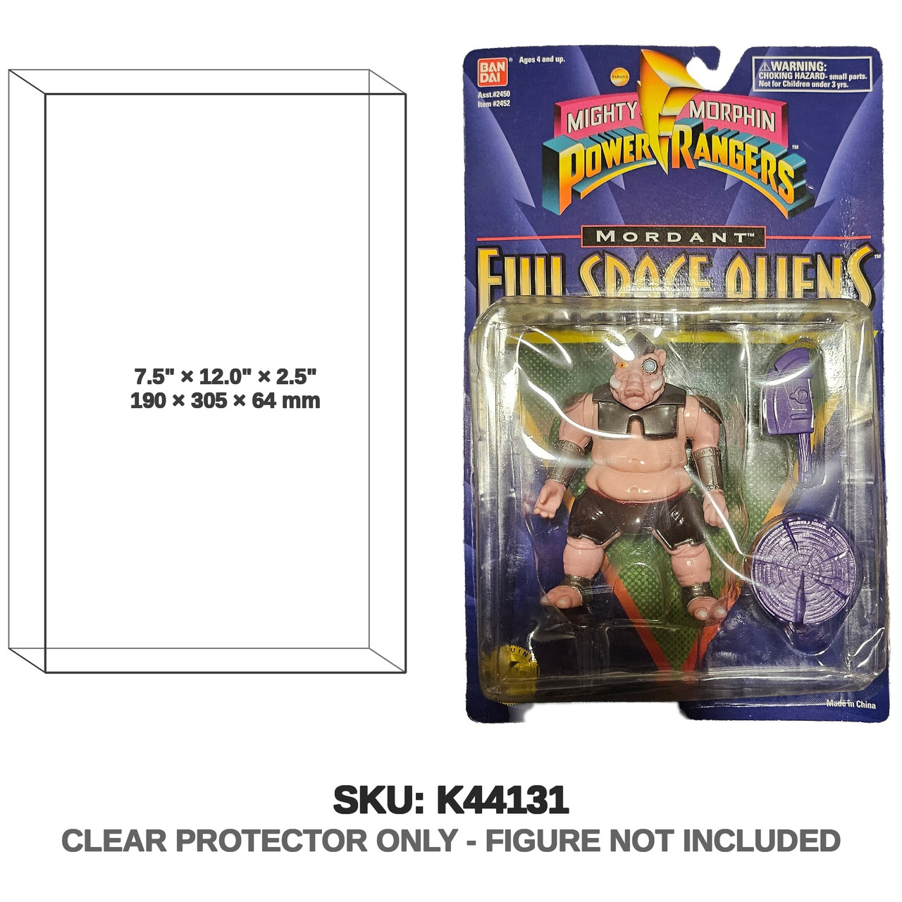 Bandai Power Rangers Evil Space Aliens Mordant