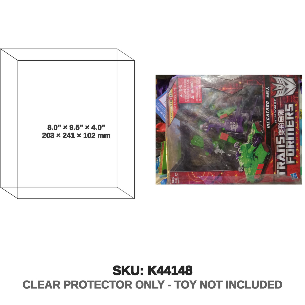Megatron Transformers Generations Voyager Class Figure