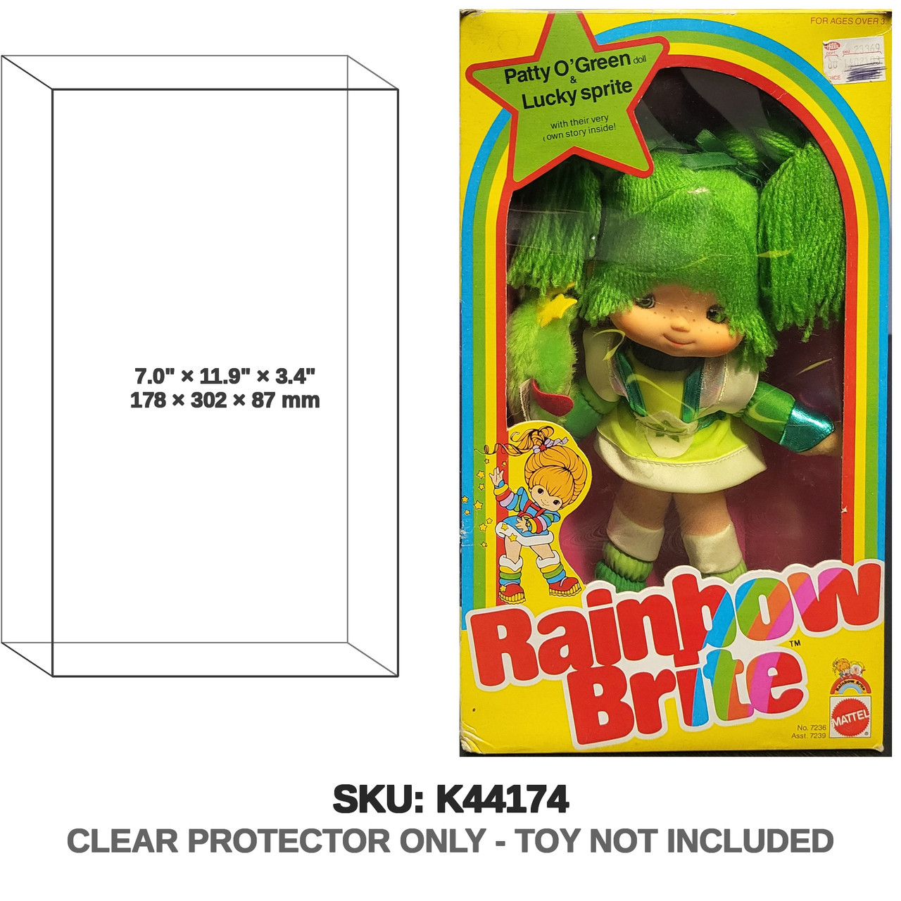 Patty O'Green Rainbow Brite Lucky Sprite Doll