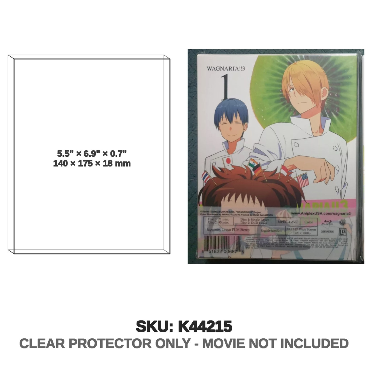 Aniplex Wagnaria!! Vol. 1 Blu-ray