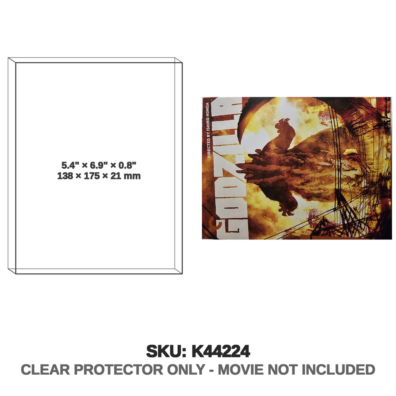 Godzilla 1954 Criterion 4K Ultra HD Blu-ray