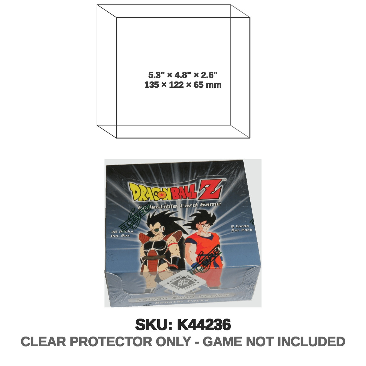 Dragon Ball Z CCG Saiyan Saga Booster Box Dragon Ball Z CCG Saiyan Saga Booster Box