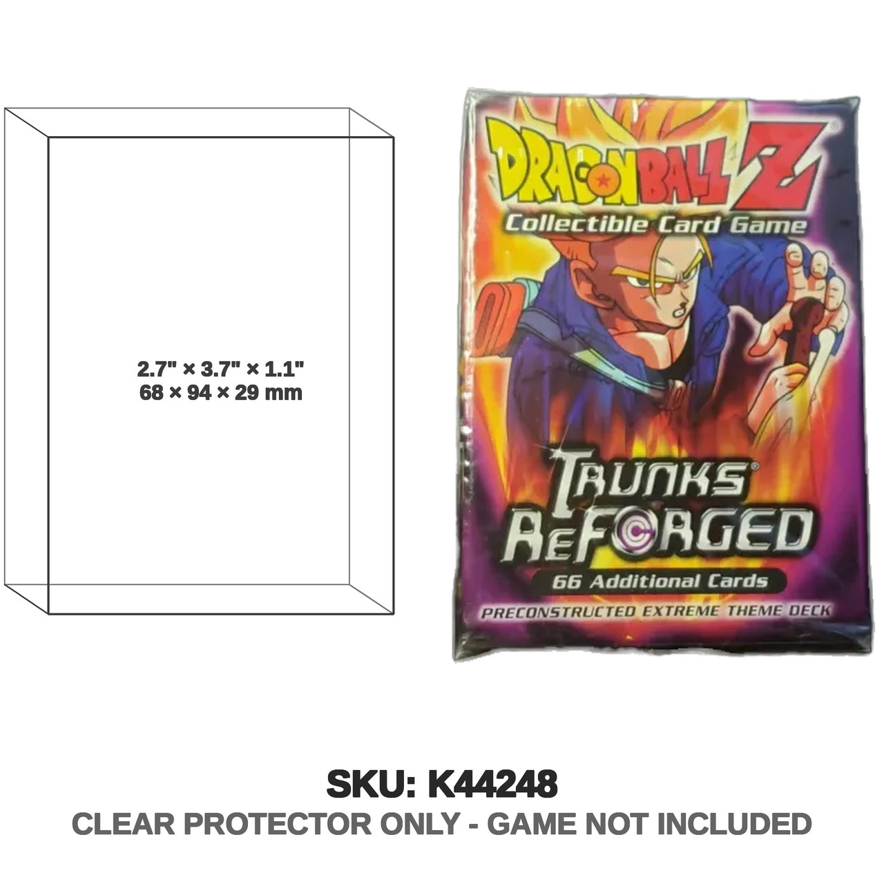 Dragon Ball Z CCG Trunks Reforged Theme Deck