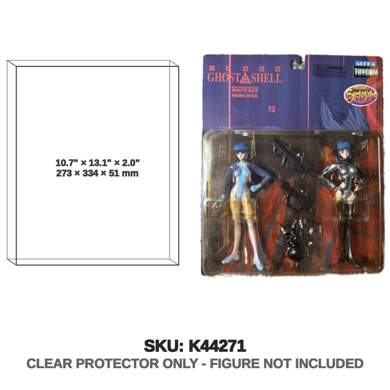 Alpha Toycom Ghost in the Shell White Out Alpha