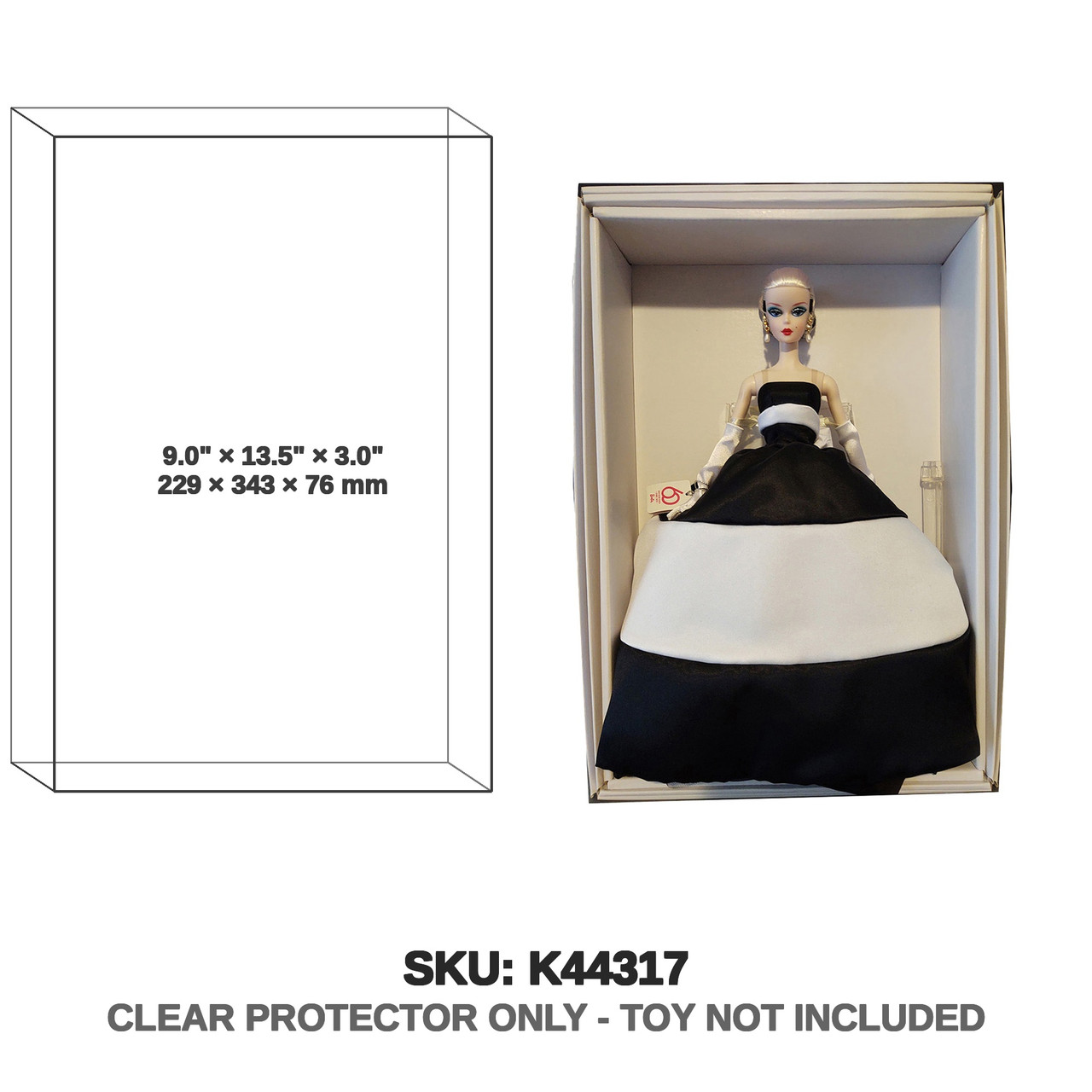 BFMC Black & White Forever Barbie