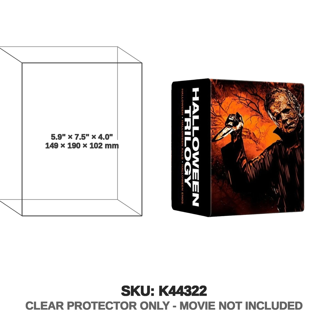 Halloween Trilogy Steelbook Set