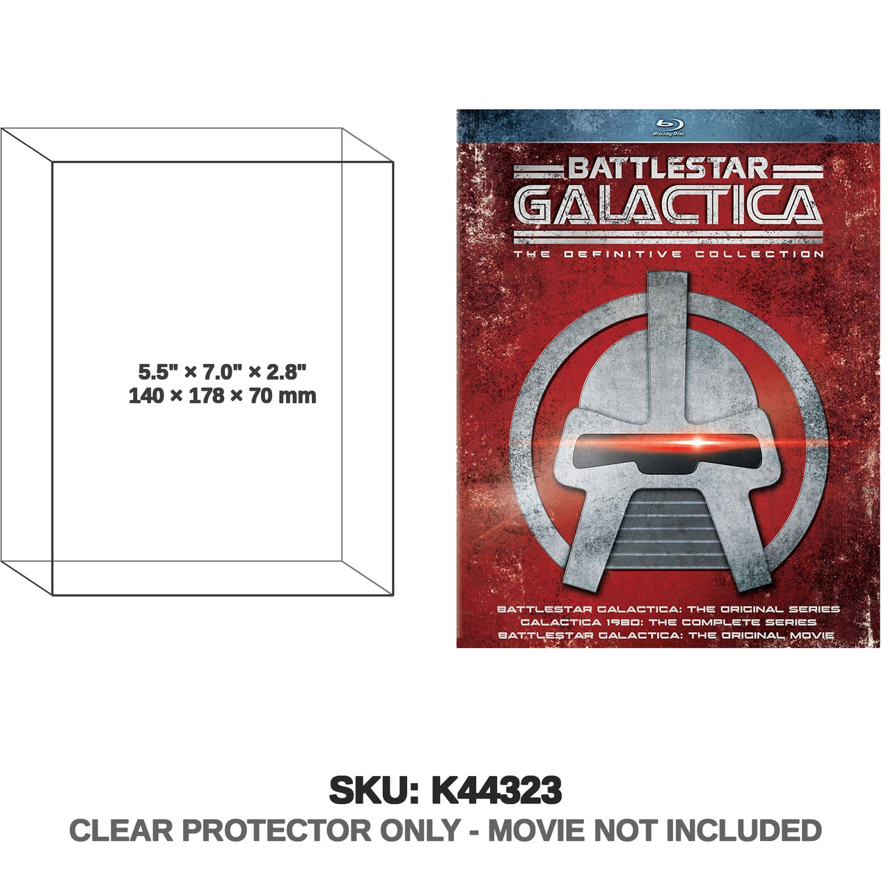 Battlestar Galactica Definitive Collection Blu-ray