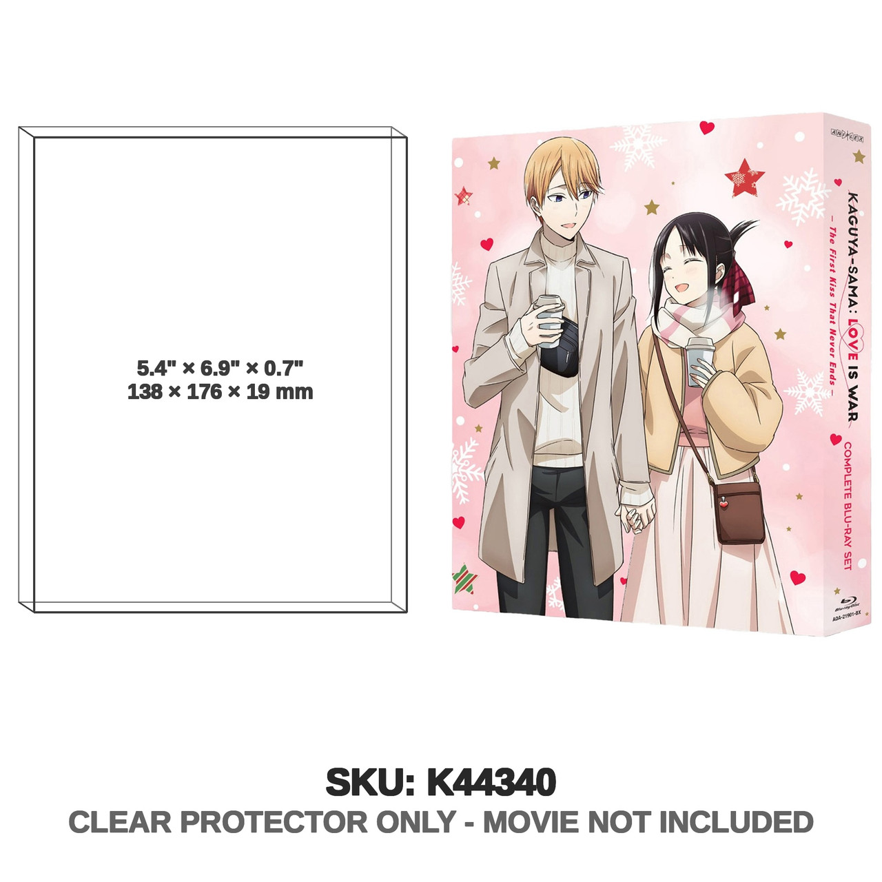 Aniplex Kaguya-sama Love is War The First Kiss That Never Ends Blu-ray