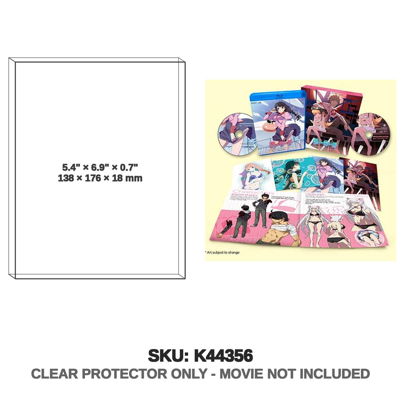 Nekomonogatari Black Limited Edition Blu-ray Set