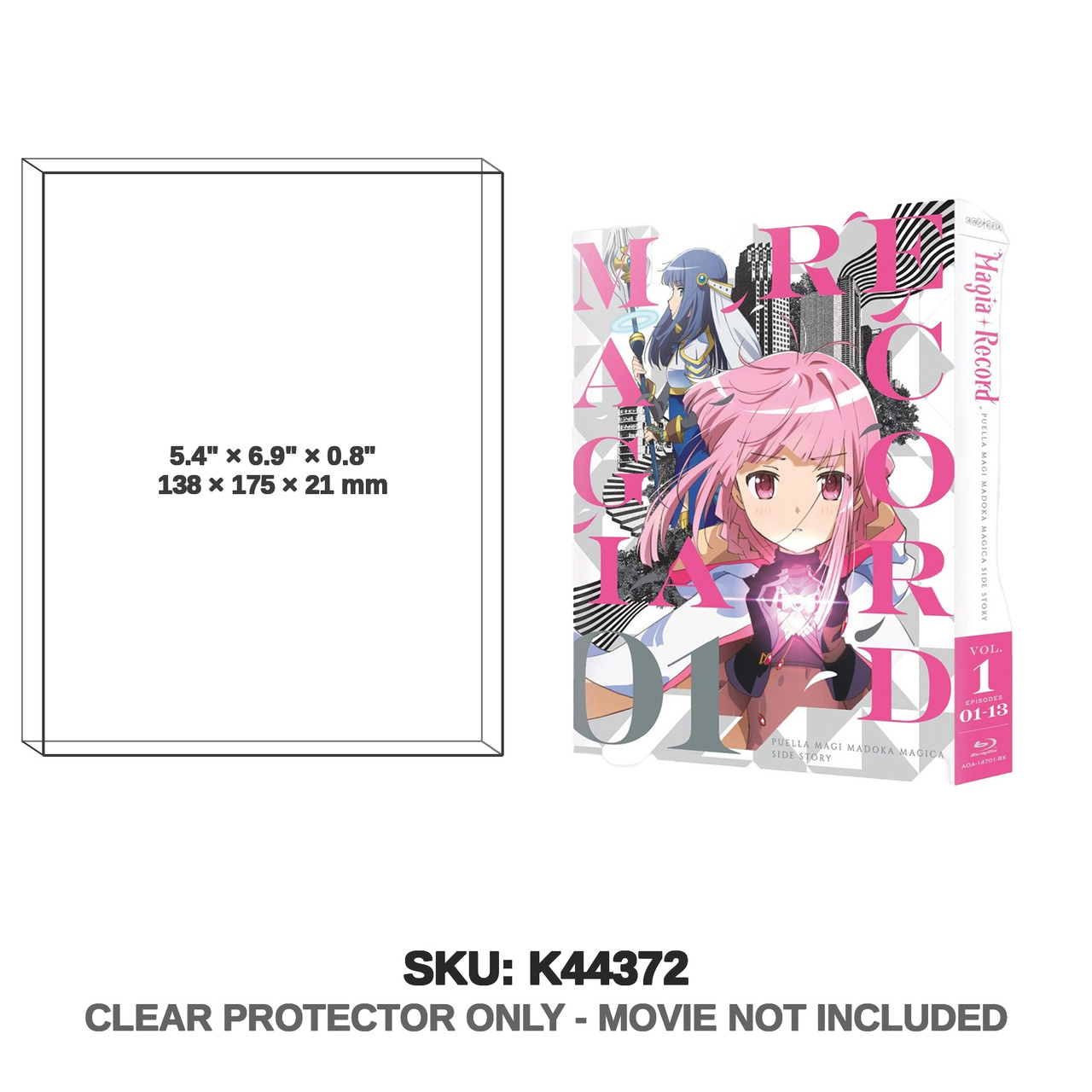 Magia Record Puella Magi Madoka Magica Side Story Volume 1 Blu-ray (Aniplex of America)