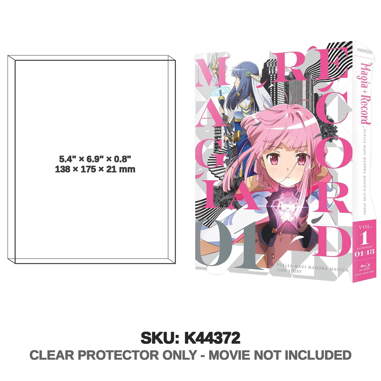 Aniplex Puella Magi Madoka Magica Magia Record Side Story Volume 1 Blu-ray