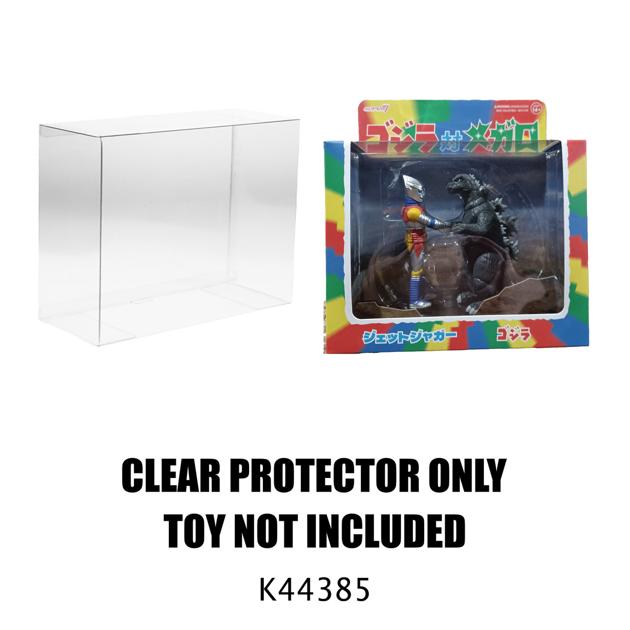Protector For SDCC Reaction Godzilla vs Megalon Victory Handshake