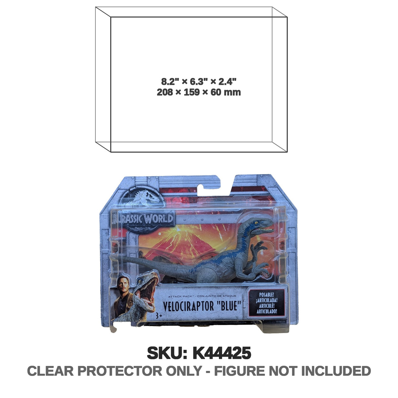 Mattel Jurassic World Attack Pack