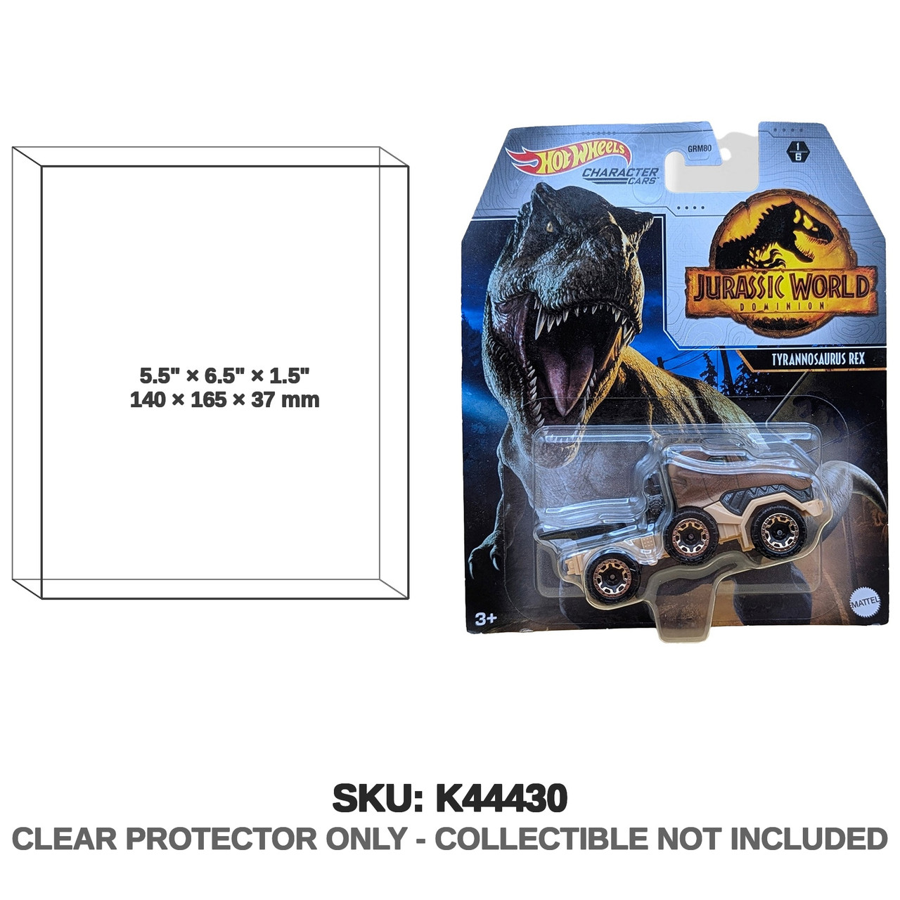 Mattel Hot Wheels Jurassic World Character Cars