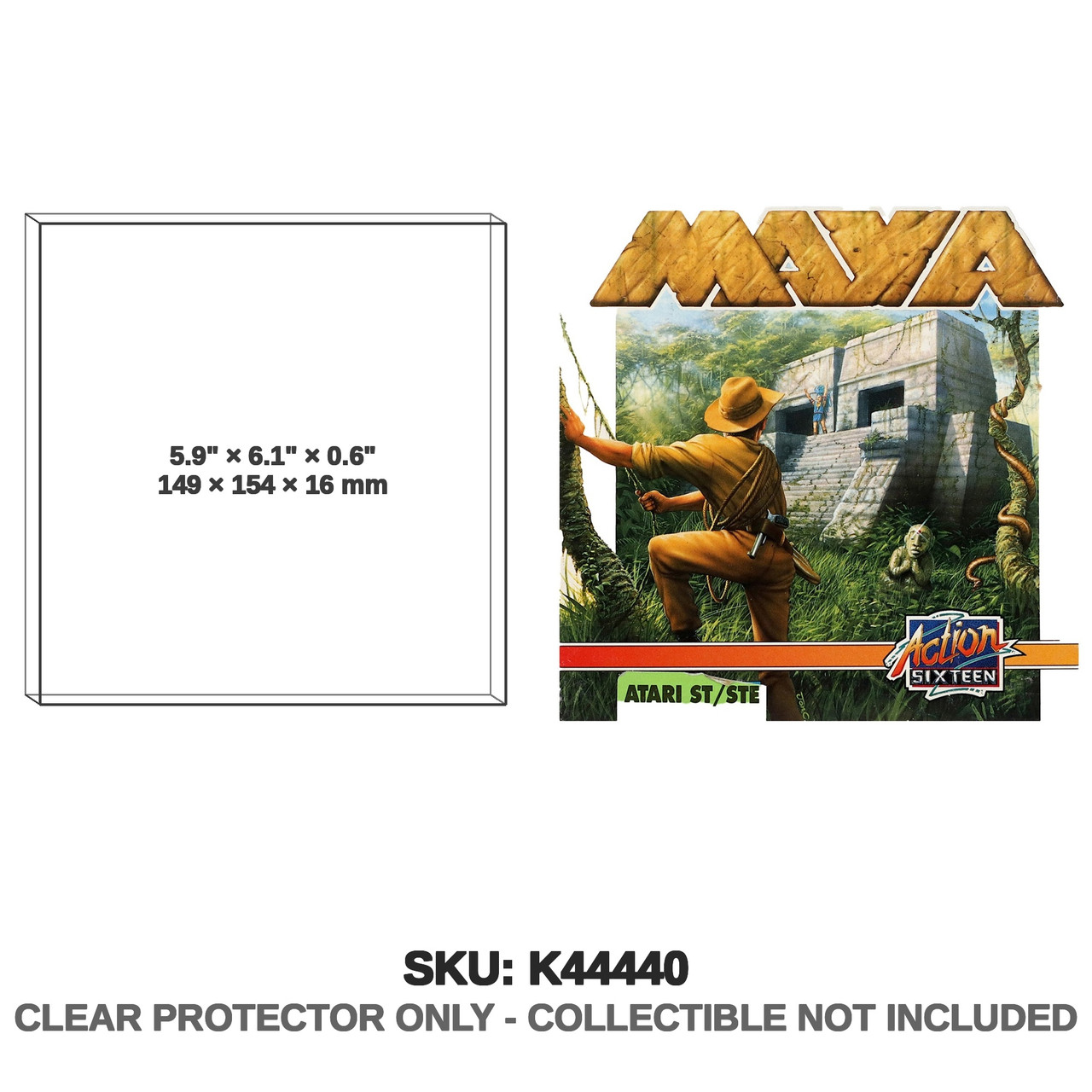 Atari Maya Action Six Teen Atari 2600