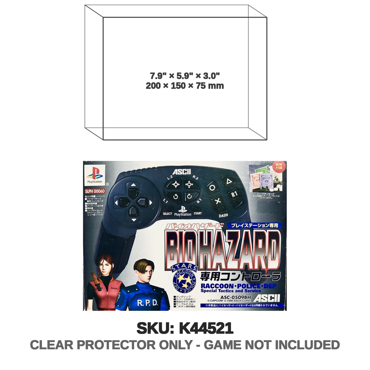 Biohazard ASCII PS1 Controller