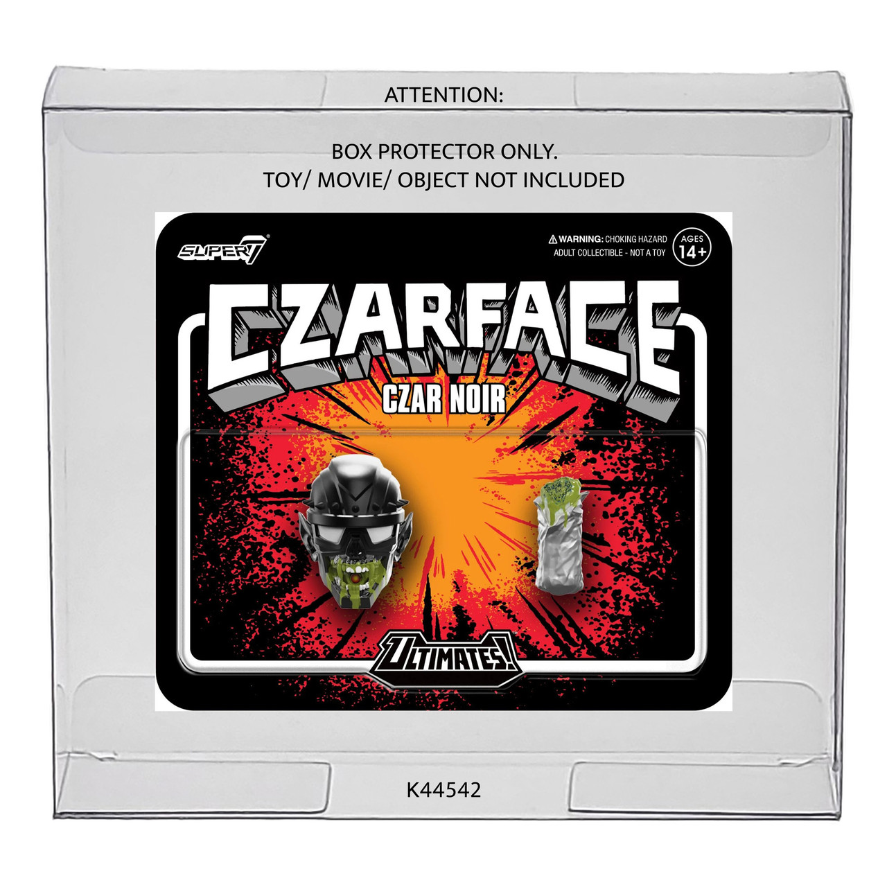 Protector For Super7 Super Pack Czarface Ultimate Czar Noir
