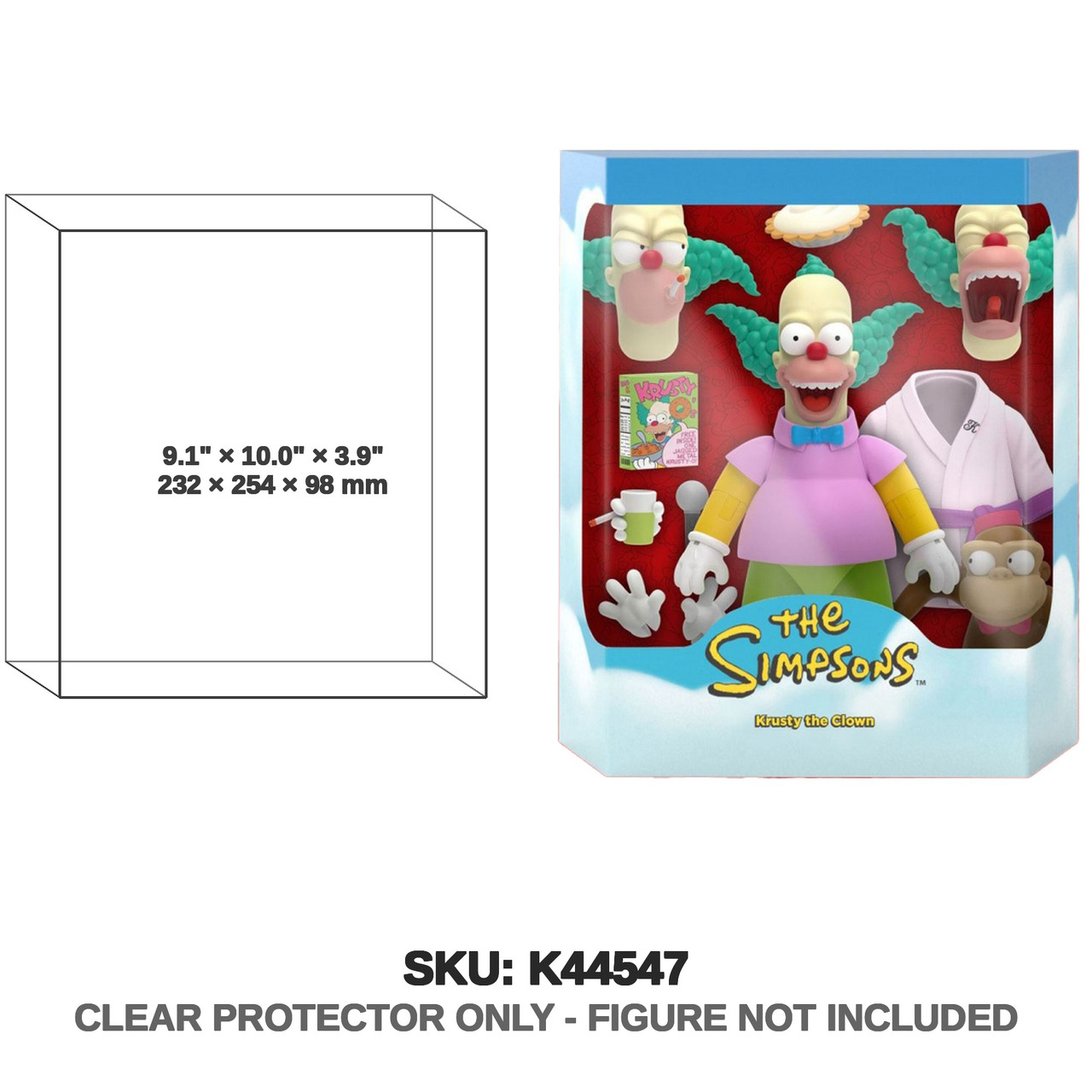 Krusty the Clown The Simpsons Ultimates Figure