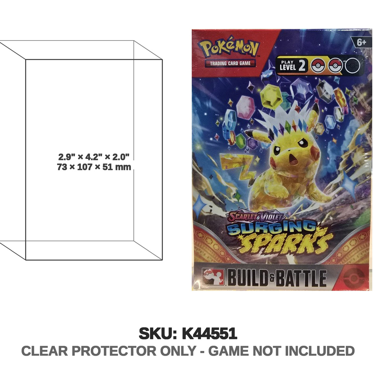 Pokemon TCG Surging Sparks Build Battle Box
