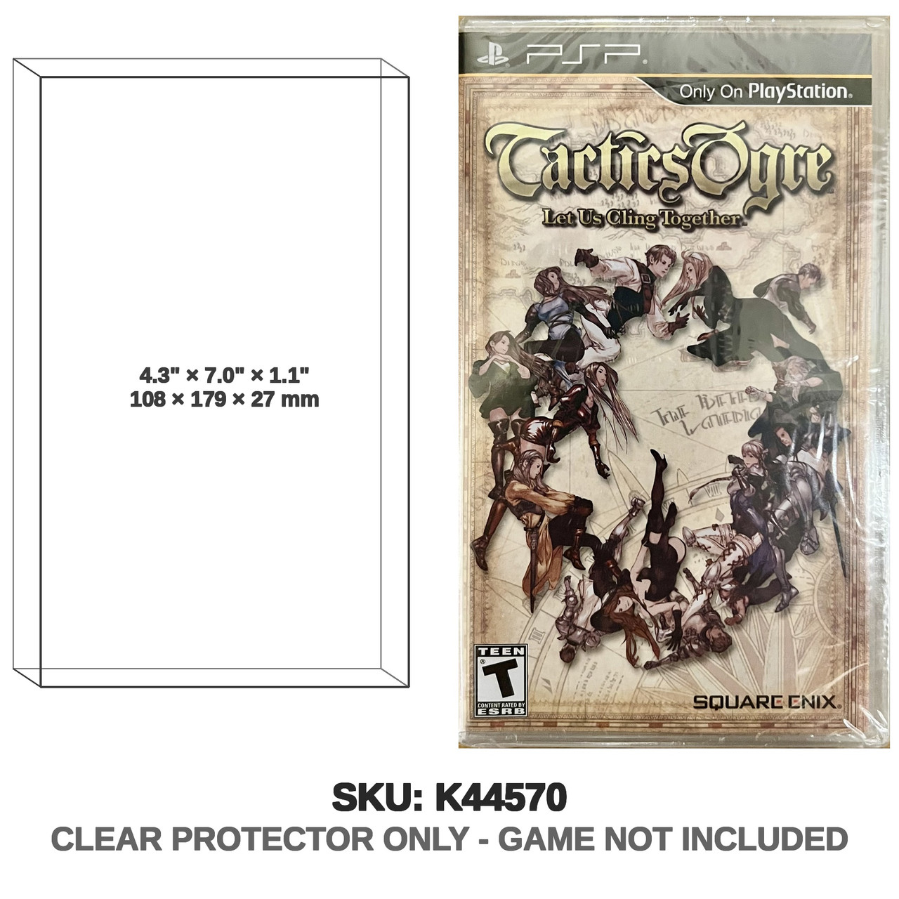 Sony PSP Tactics Ogre - Let Us Cling Together w/ Tarot Cards