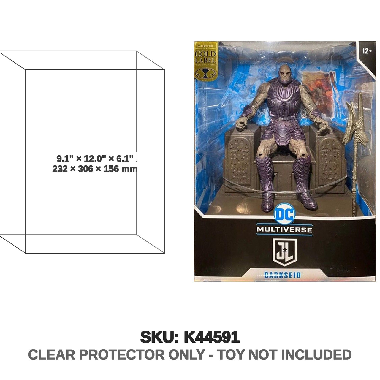 McFarlane DC Multiverse Darkseid with Throne Megafig