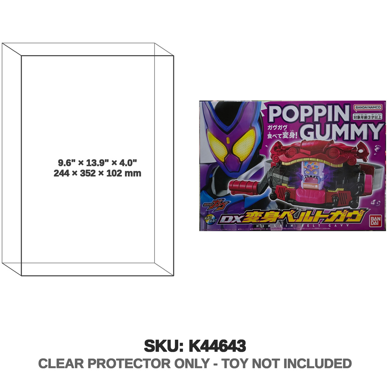 Kamen Rider Gavv DX Henshin Belt