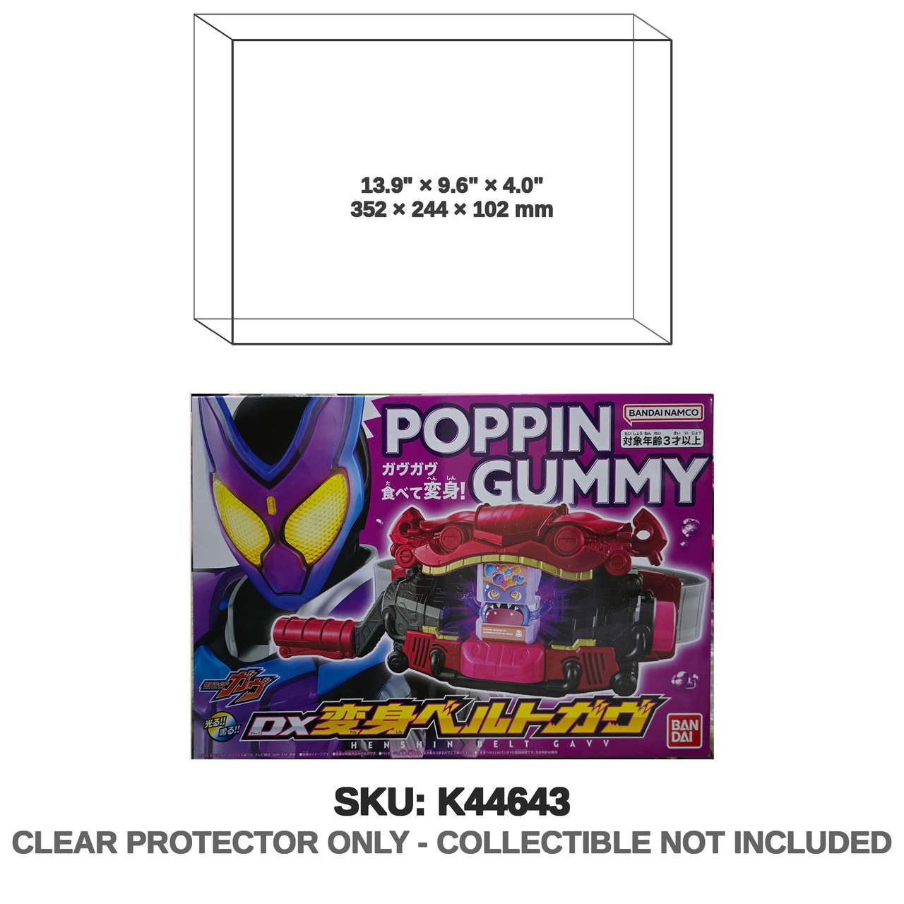 Bandai Kamen Rider Gavv DX Henshin Belt
