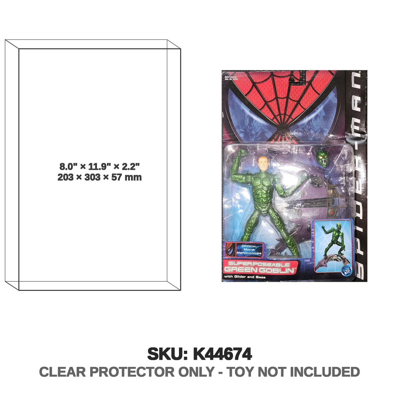 Toy Biz Super Poseable Green Goblin 2002