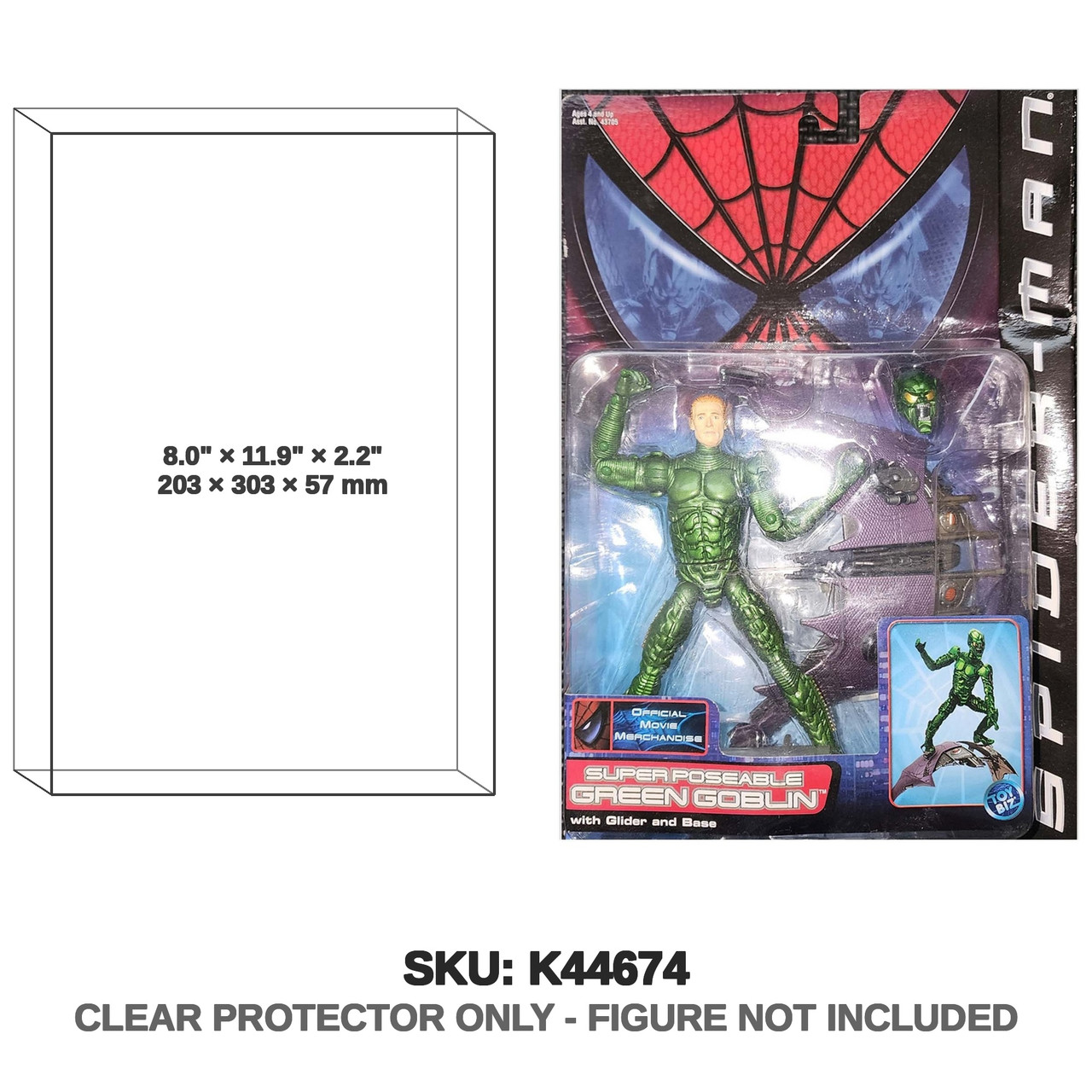 Toy Biz Marvel Super Poseable Green Goblin 2002