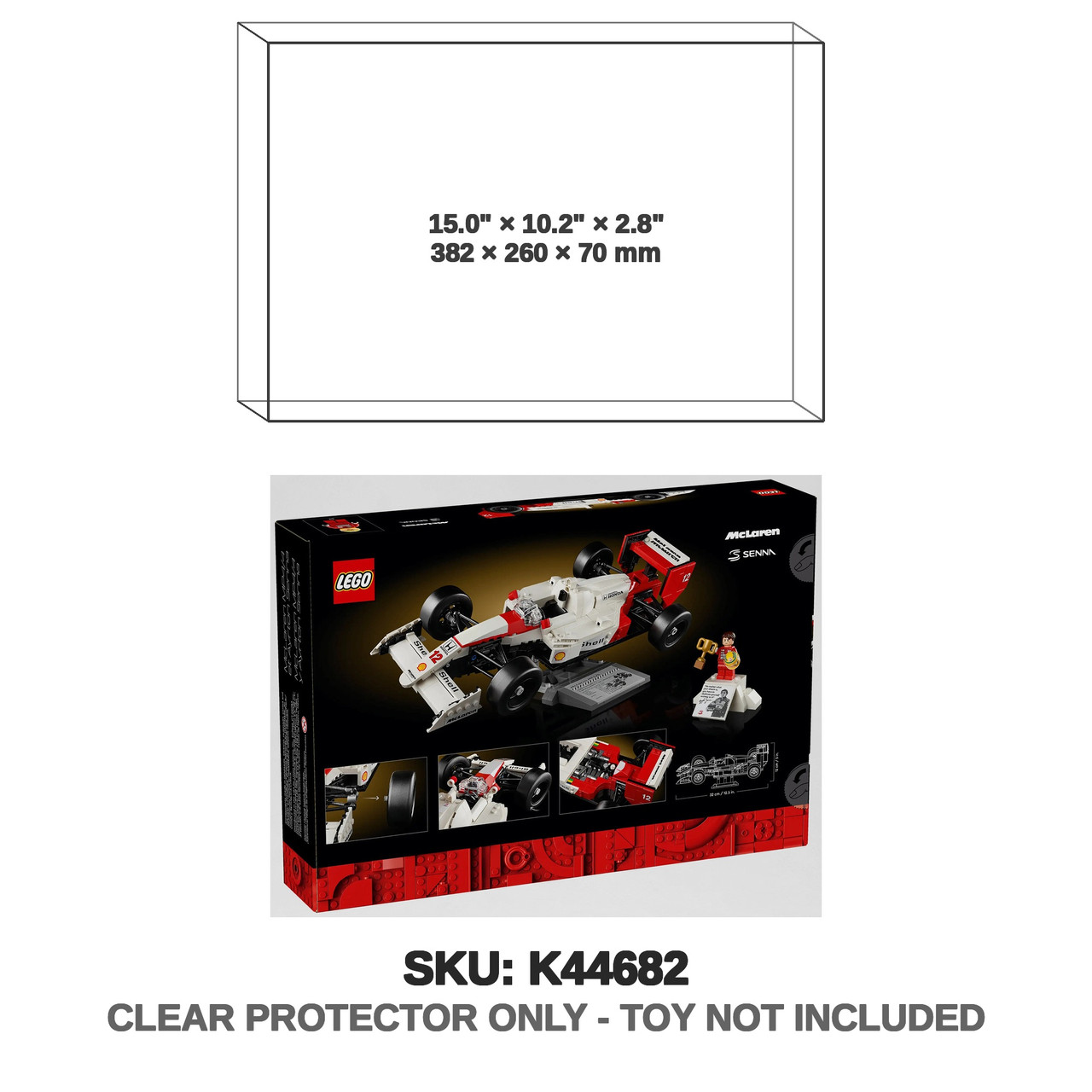 LEGO Star Wars McLaren MP4/4 & Ayrton Senna 10330