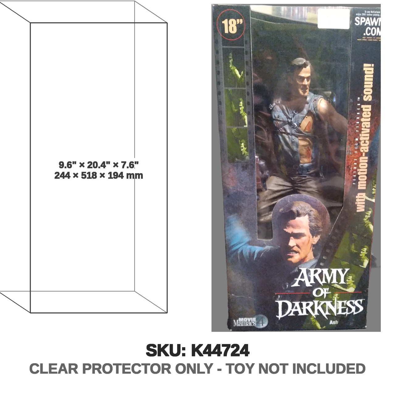 Movie Maniacs Army of Darkness Ash 18 inch Figure
