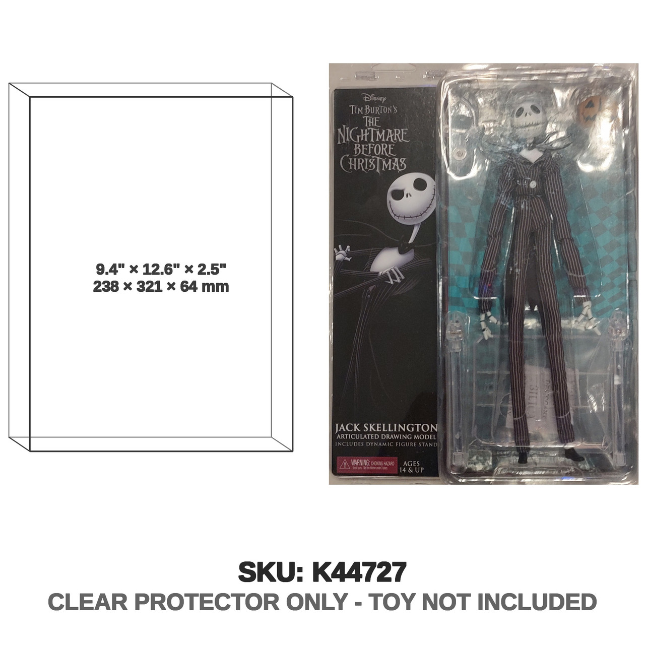 NECA The Nightmare Before Christmas Jack Skellington