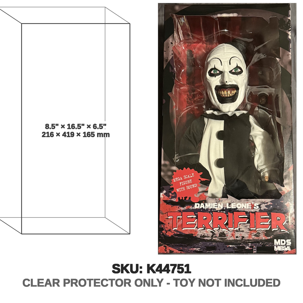 MDS Mega Scale Figure Terrifier Art the Clown